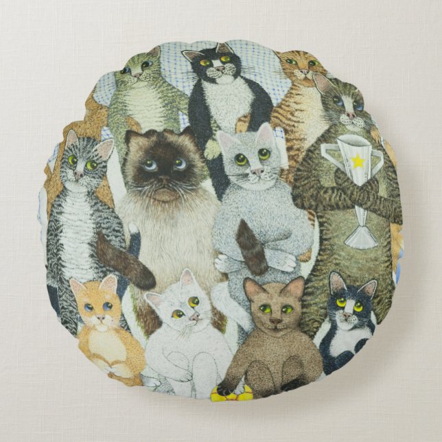 Coussins Ronds Manières de gain (Devant)