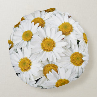 Coussins Ronds Marguerites gaies