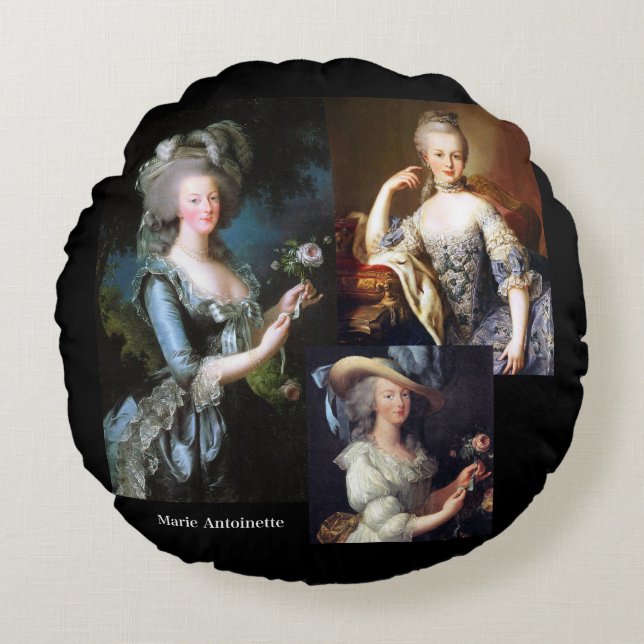 Coussins Ronds Marie Antoinette (Devant)