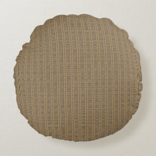 Coussins Ronds marron, bois, beige, rectangle, gris, sol, kha