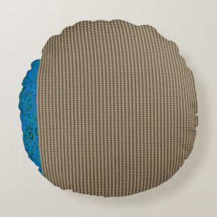 Coussins Ronds marron, rectangle, bois, beige, gris, or, police,