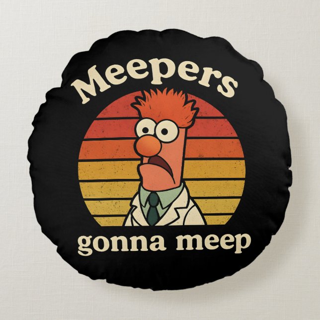 Coussins Ronds Meepers va meeper (Devant)