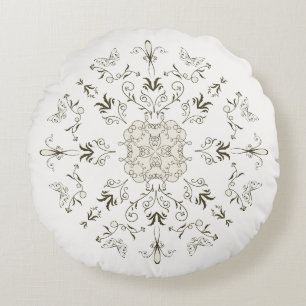 Coussins Ronds Meilleur Oreiller à lancer ronde (16 po)