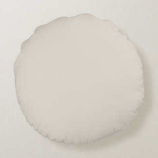 Coussins Ronds Meilleur vendeur de blanc crème ivoire couleur sol