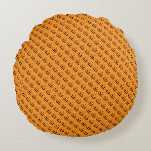 Coussins Ronds Menacer Jack O'Lantern Halloween