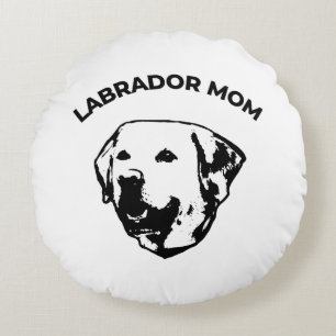 Coussins Ronds Mère de Labrador