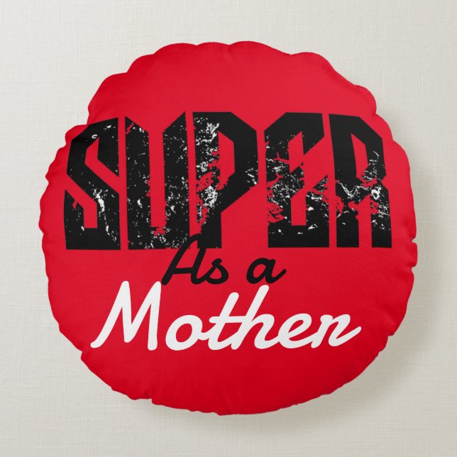 Coussins Ronds Mes gens préférés m'appellent maman, personnalisen (Devant)