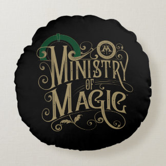 Coussins Ronds MINISTÈRE vintage DE MAGIC™ Graphic