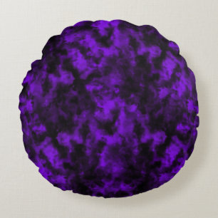 Coussins Ronds Mist of True Instincts violet noir smokey