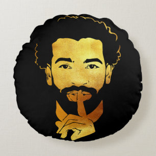 Coussins Ronds Mohamed Salah, le roi du football égyptien