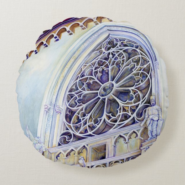 Coussins Ronds Moment à Budapest (Devant)