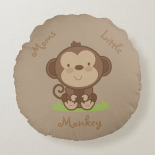 Coussins Ronds Moms Little Monkey