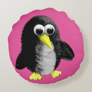 Coussins Ronds Mon ami le pingouin
