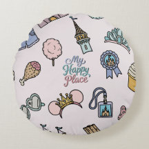 Mon endroit heureux Icons de vacances du parc d'at