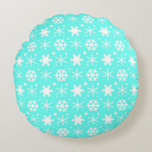Coussins Ronds Monnaie de neige