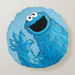 Coussins Ronds Monster à la fin de cette histoire Cookie