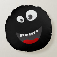 Monstre noir très effrayant