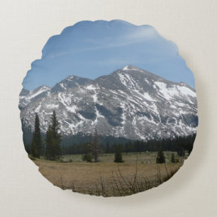 Coussins Ronds Montagnes de la Sierra Nevada I depuis Yosemite