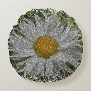 Coussins Ronds Montrez-moi une marguerite #1