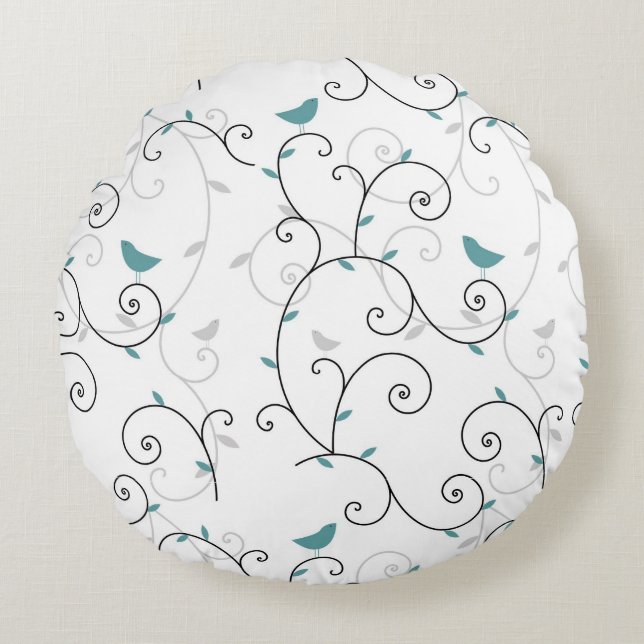 Coussins Ronds motif 3 (Devant)