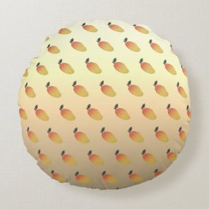 Coussins Ronds Motif couleur Mango