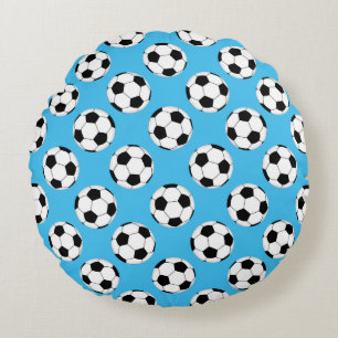 Coussins Ronds Motif de balle de football