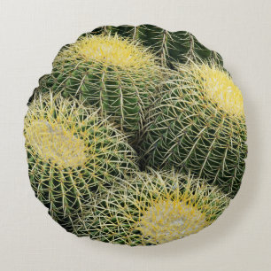 Coussins Ronds Motif de cactus