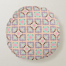 Motif de carrelage géométrique pastel | Rose Menth