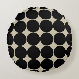 Coussins Ronds Motif de répétition en forme de cercle décoratif n