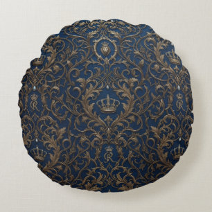 Coussins Ronds motif de style royal