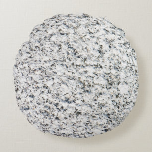 Coussins Ronds Motif de surface en granit