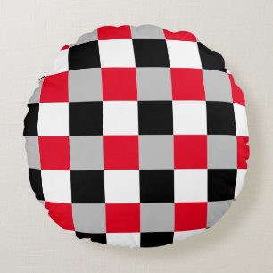 Coussins Ronds Motif de tableau de contrôle modifiable