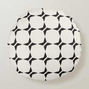 Coussins Ronds motif de treillis transparent. Texture moderne et