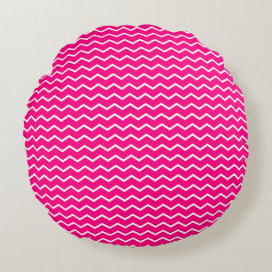 Coussins Ronds Motif de vagues Chevron Dynamiques