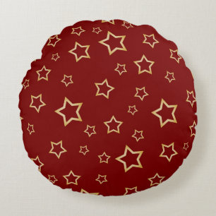 Coussins Ronds Motif d'étoiles