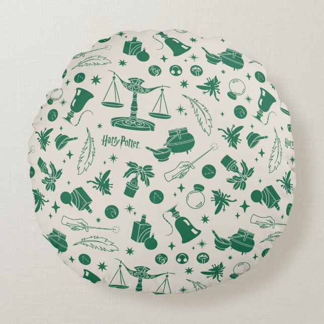 Coussins Ronds MOTIF du club de classe HOGWARTS™ (Devant)