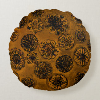 Coussins Ronds Motif du vieux jour