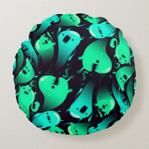 Coussins Ronds Motif fantôme