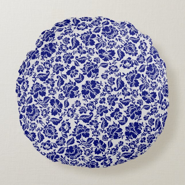 Coussins Ronds motif feuille.13.bw livre blanc BG (Devant)