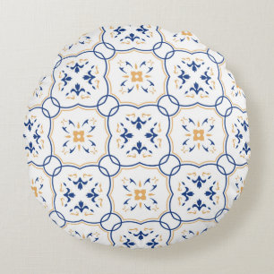 Coussins Ronds Motif floral 2