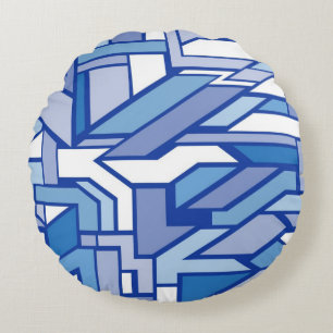 Coussins Ronds Motif géométrique 2