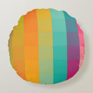 Coussins Ronds Motif géométrique abstrait