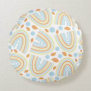 Coussins Ronds Motif géométrique d'arche Boho