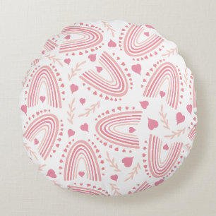 Coussins Ronds Motif géométrique d'arche Boho