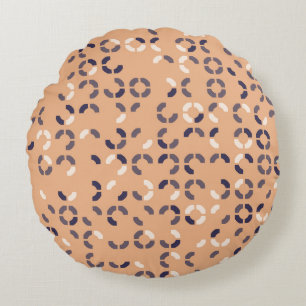 Coussins Ronds motif géométrique design abstrait, art, artwork, b