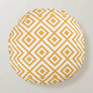 Coussins Ronds Motif géométrique formé par pastille