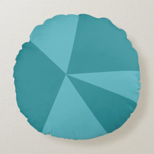 Coussins Ronds Motif géométrique triangles