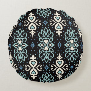 Coussins Ronds Motif Talavera. Azulejos portugal. ornam turc