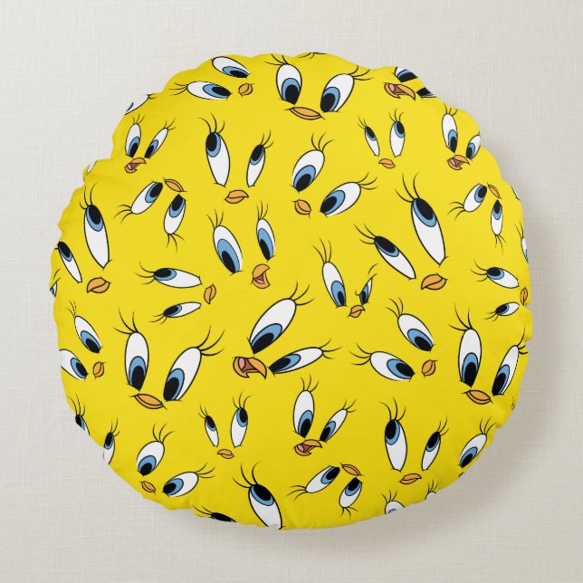 Coussins Ronds Motif TWEETY™ (Devant)