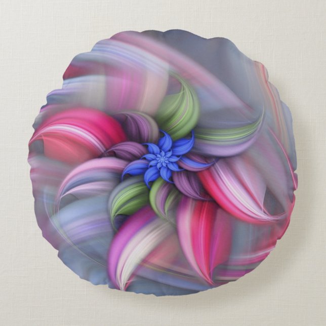 Coussins Ronds Motifs tourbillonnants (Devant)